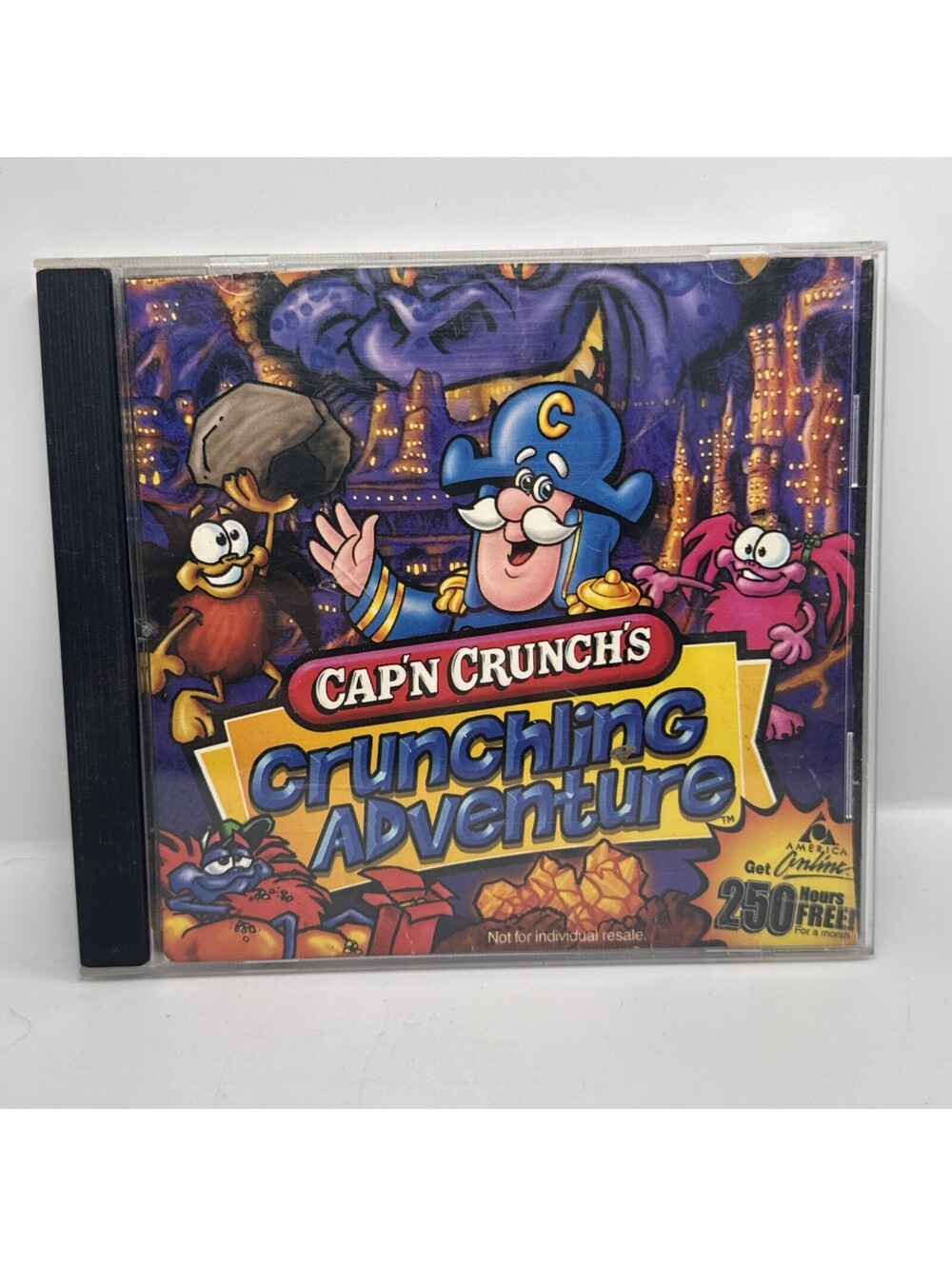 Cap'n Crunch’s Crunchling Adventure CD Game for Windows 95/98 & PC